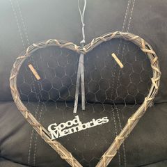 Wicker Photo Holder