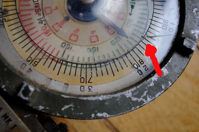 Indicator, Traverse, Tank No5 MKI