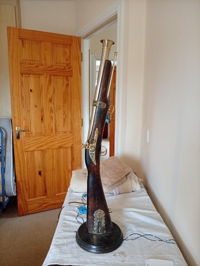 Vintage 18thC English Blunderbuss Display Replica.