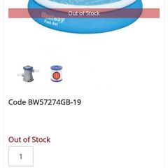 big swimming pool 12ft brand new in box