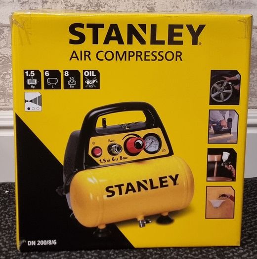 Stanley Portable Air Compressor DIY 6L