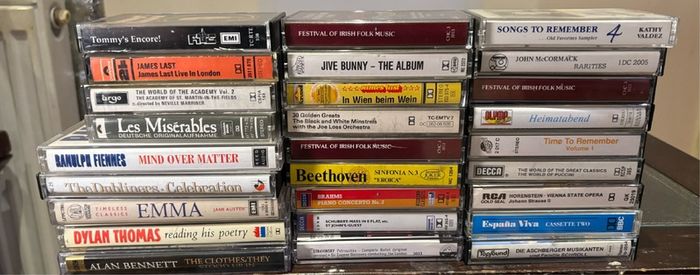 Original album cassettes
