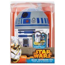 Star Wars R2-d2 Bathroom Tidy C-3po Flannel Bath And Shower Gel