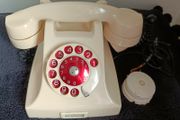 Vintage 1963 LM Ericsson DBH 16139 Rotary Telephone Made in Sweden