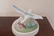 vintage seagull dish