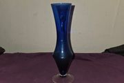 Vintage Cobalt Blue Bud Vase
