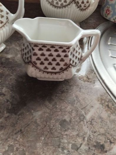 A Vintage Adams.tea Pot. Coffee Pot And Milk Jug