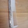 3pc  Vanity Comb, Mirror, Brush Set Image 7