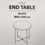 TURUP end table Black colour Image 2