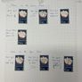 1971-1972 Ireland Definitive (Gerl series) and Commemorative used including flaws/ errors in Green 4-ring binder Image 4