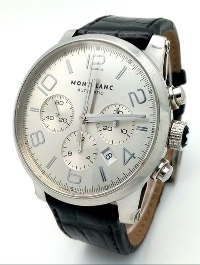 A Montblanc Meisterstuck Automatic Chronograph Gents Watch