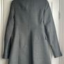 Grey French Connection military style coat Image 2