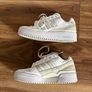 adidas Forum Bold platform trainers in white/cream Image 2