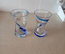 Vase 2 matching. Kilkenny casual dining