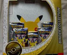 Pokemon TCG 30th Celebration Binder Collection - 5 Booster Packs - Unopened
