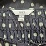 Marks & Spencer Printed Tie Front Midaxi Shirred Dress size UK 18 Image 9