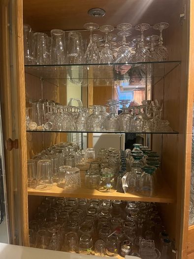Coffee sets and glasses