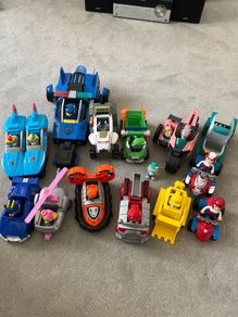 Paw patrol vehicles