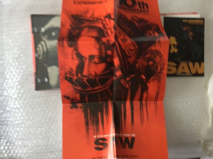 Saw Directors Cut 10th Anniversary Steelbook Red Edition