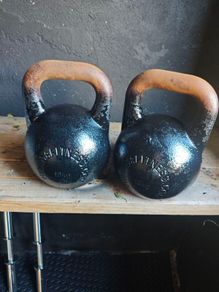 kettlebells