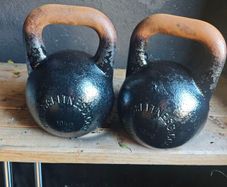 kettlebells