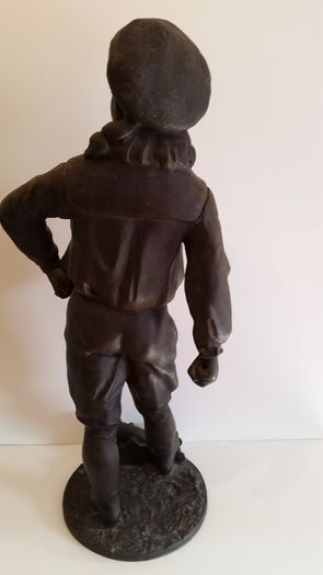 Extremely rare A J Lavergne sculpture
