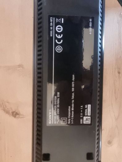 Sony HT-NT3 soundbar with remote control