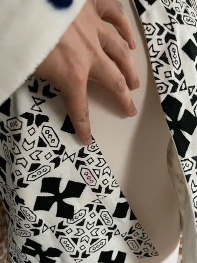 Block print handmade jacket / blazer