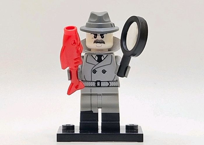 Lego DETECTIVE Minifigure Lego Series 25 Lego Minifigure