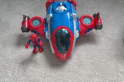Marvel Super Hero Adentures Set Spider-Man Jetquarters