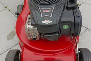 Almost new MORRISON self drive lawnmower with Briggs and Stratton engine 500 E series, 140 cc. 20 inch, which starts first pull.  No last price or time wasters please