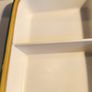 A vintage Denby Greenwheat Divieded oblong lidded serving dish. Image 7