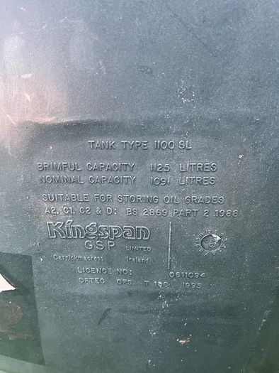 oil tank