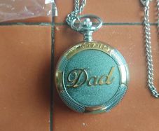 New pocket watch on chain