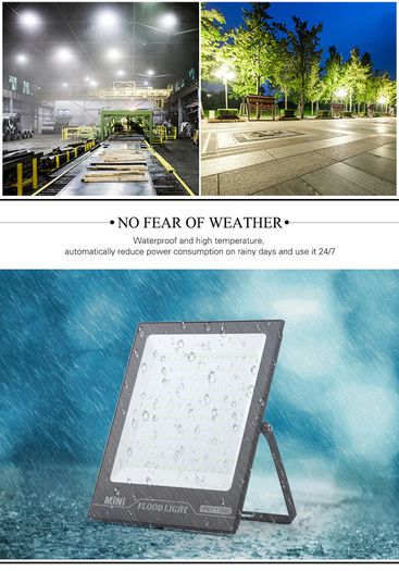 LED FloodLight IP67 Waterproof 220V 150W Outdoor Garden Projector Lighting Spotlight Wall Flood Lights