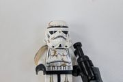 100% Lego Sandtrooper Minifigure Star Wars White Pauldron 2012 Stormtrooper