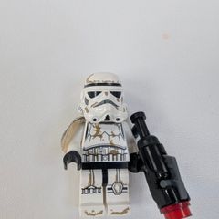 100% Lego Sandtrooper Minifigure Star Wars White Pauldron 2012 Stormtrooper