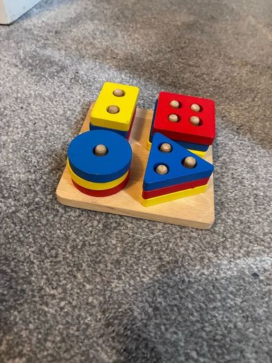 Wooden Activity Cube