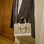 Coach cream leather handbag Image 4