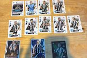 Newcastle United Match Attax 2025/26 12 Card Bundle (Inc. Inserts)