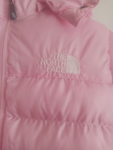 fake pink North face jacket