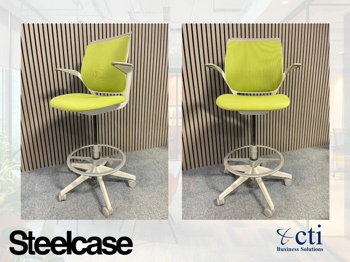 6 X Steelcase Cobi Office Chairs - Grade A
