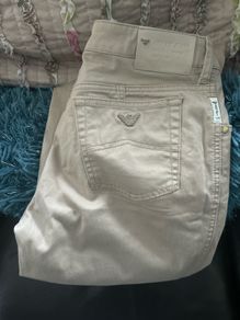 Armani Jeans In chino, colour beige , 31 inside leg.