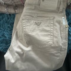 Armani Jeans In chino, colour beige , 31 inside leg.