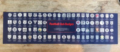 Vintage ESSO Collection of Football Club Badges 1971