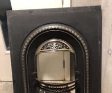 Cast iron fire surround