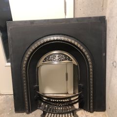 Cast iron fire surround