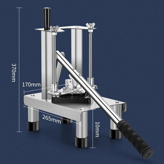 French Fry Cutter Stainless Steel 100kg/h Capacity