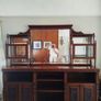 Mahogany sideboard with gold inlay Image 6