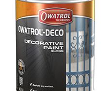 2.5 Litres oil-based, non-peel multi-surface paint suitable for all surfaces with built-in rust inhibiting qualities